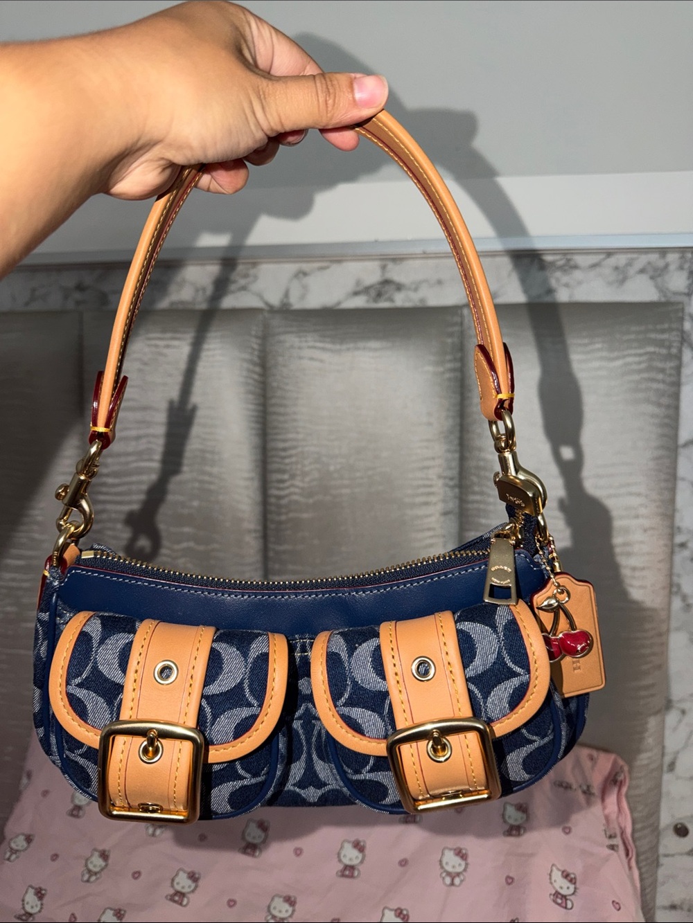 Coach Outlet Ashton Bag In Signature Denim